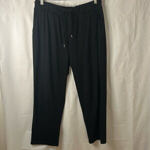Lily Morgan pants women’s size large drawstring comfort loungewear wide legged